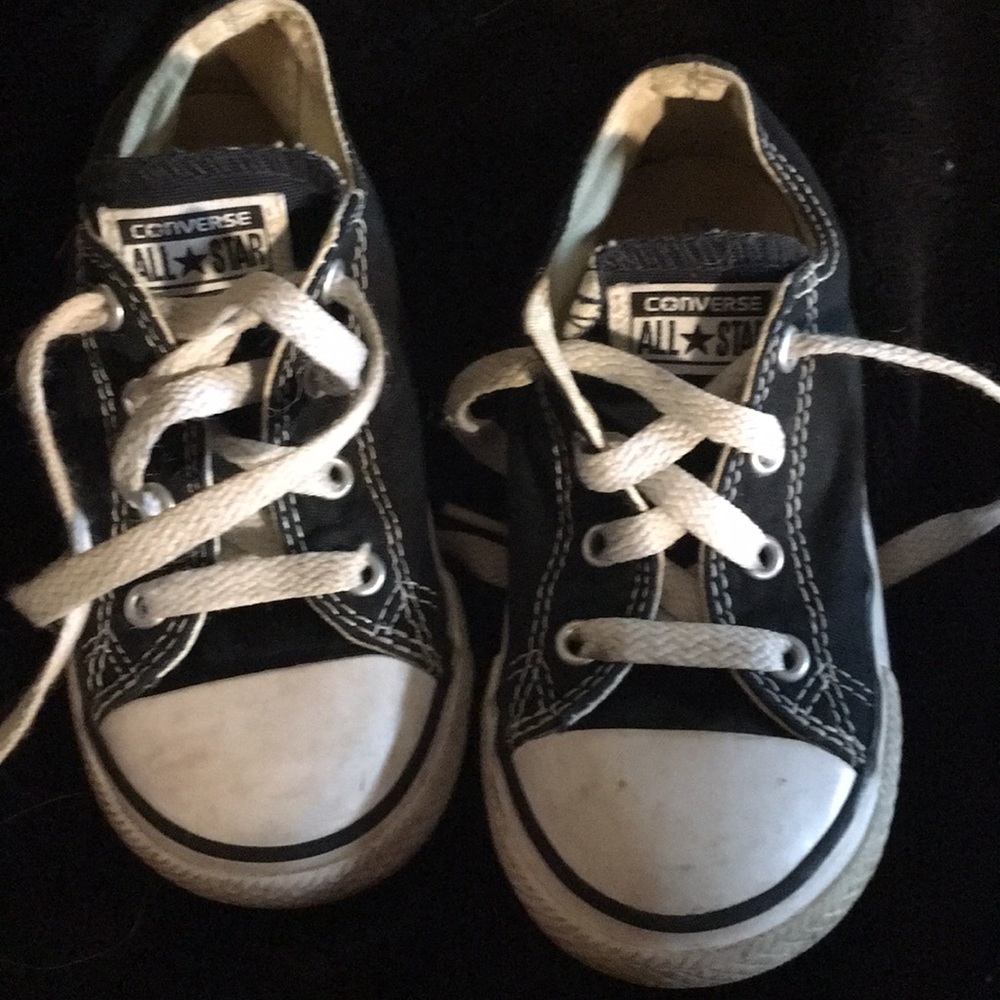 Converse shoes, all star, black. Size 9